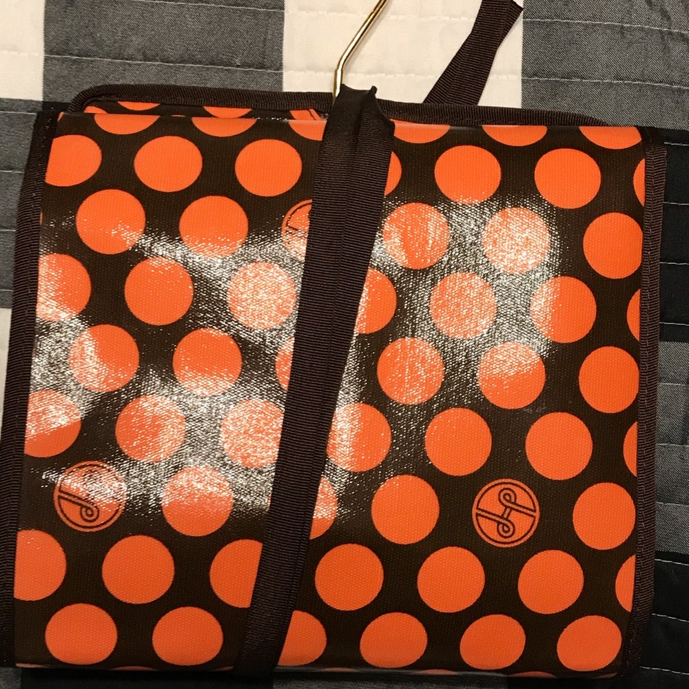 Lindsay Phillips cork wedge with 7 straps